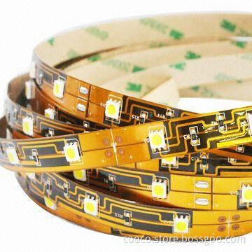 Blue Flexible LED Strip with 120° Beam Angle and 2,000mA Current Ideal for Decorative Lighting